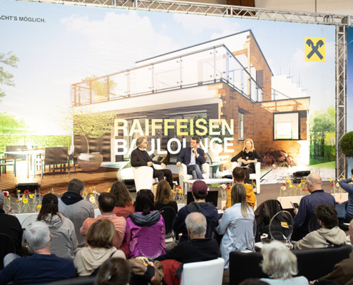 Bild der Raiffeisen Baulounge