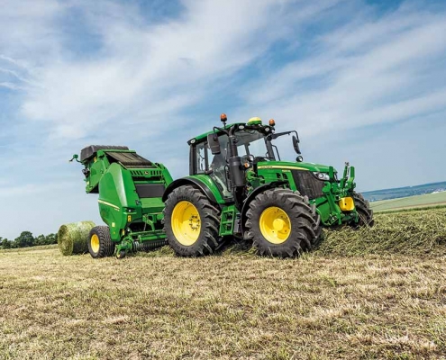 Agrarmesse präsentiert John Deere Serie 6M