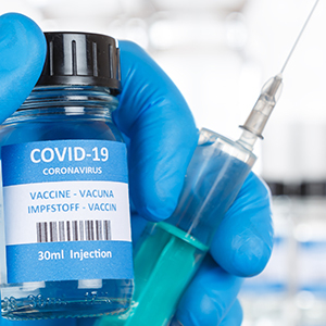 Impf-Fläschchen gegen COVID-19