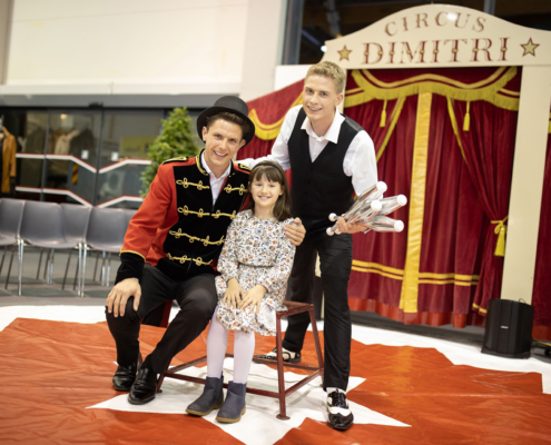 Circus Dimitri auf der Familienmesse