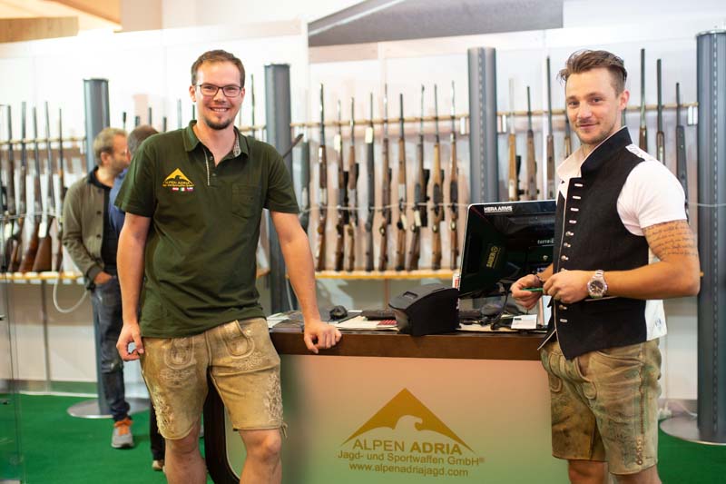 Alpen Adria Jagd- und Sportwaffen auf der Treffpunkt Jagd