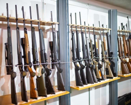 Jagdwaffen auf der Jagdmesse Treffpunkt Jagd