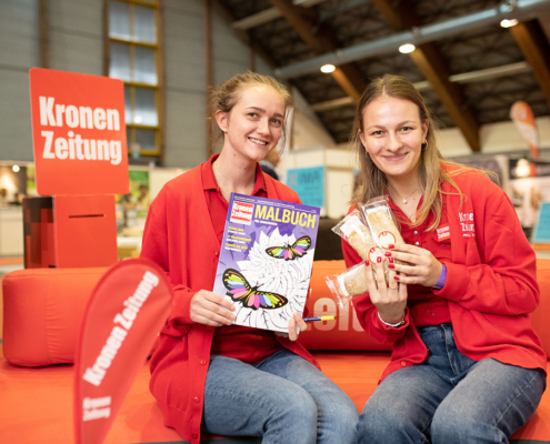 Kronen Zeitung auf der Messe