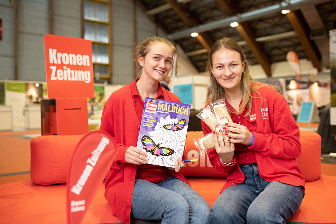 Kronen Zeitung auf der Messe