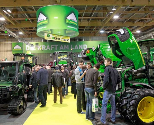 Ausstellung Agrarmesse Maschinen