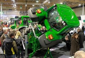 Landmaschinen auf der Agrarmesse 2020