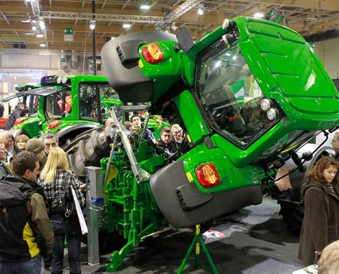 Landmaschinen auf der Agrarmesse 2020