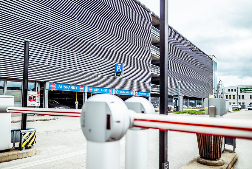 Parkplatz in Klagenfurt