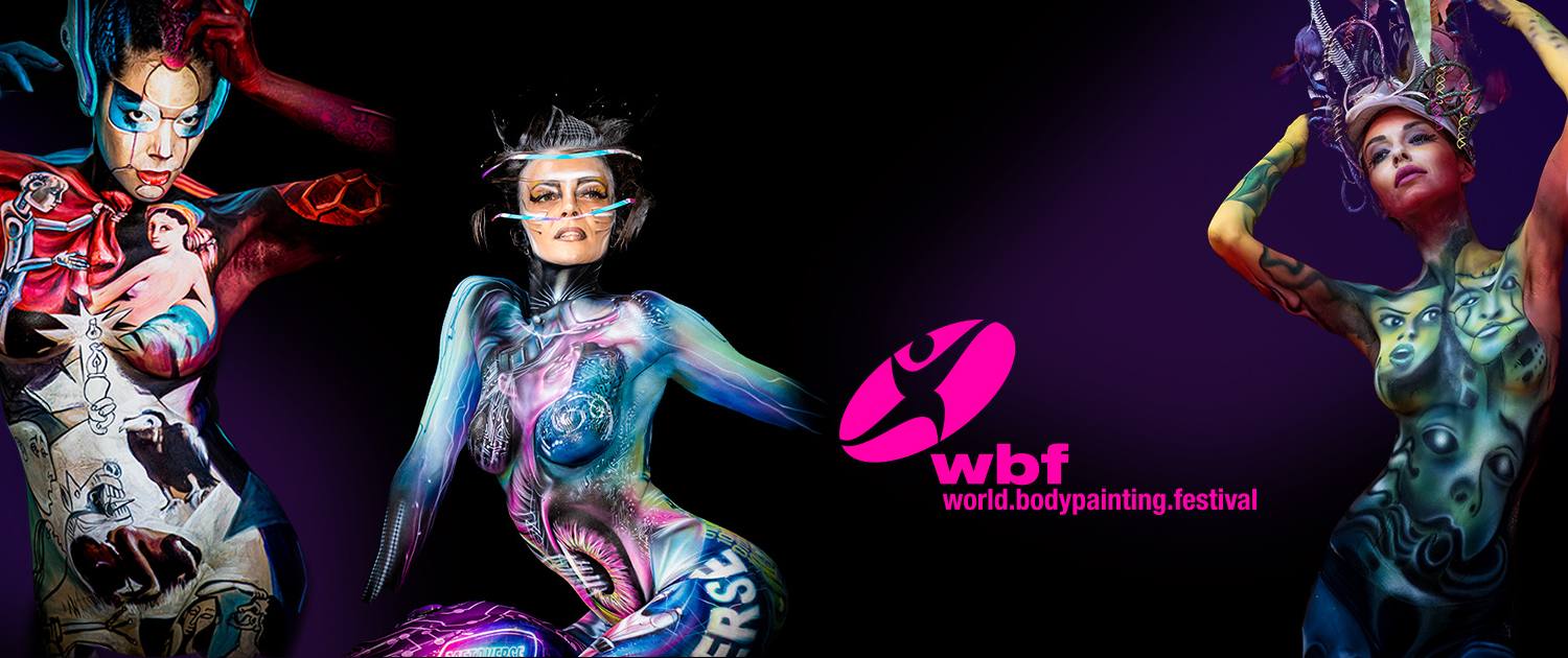 Banner zum world.bodypainting.festival